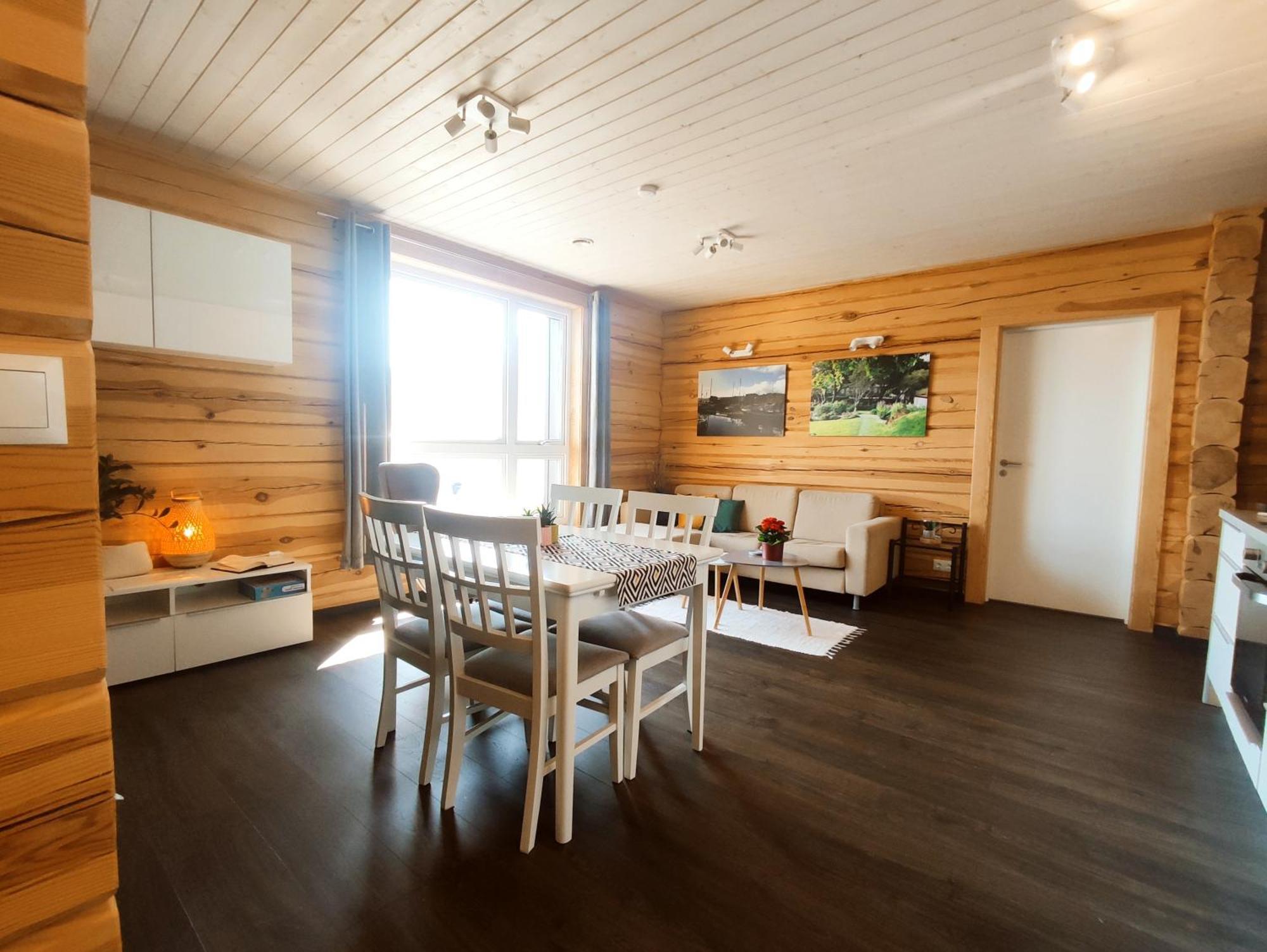 Gotugjogv Log House Apartment Bagian luar foto